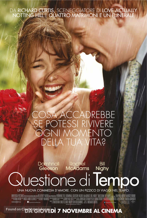 About Time - Italian Movie Poster