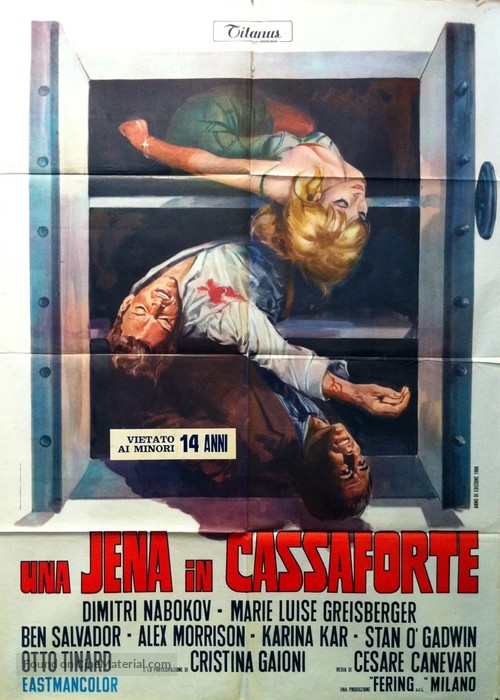 Una iena in cassaforte - Italian Movie Poster