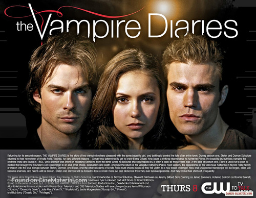 &quot;The Vampire Diaries&quot; - Movie Poster