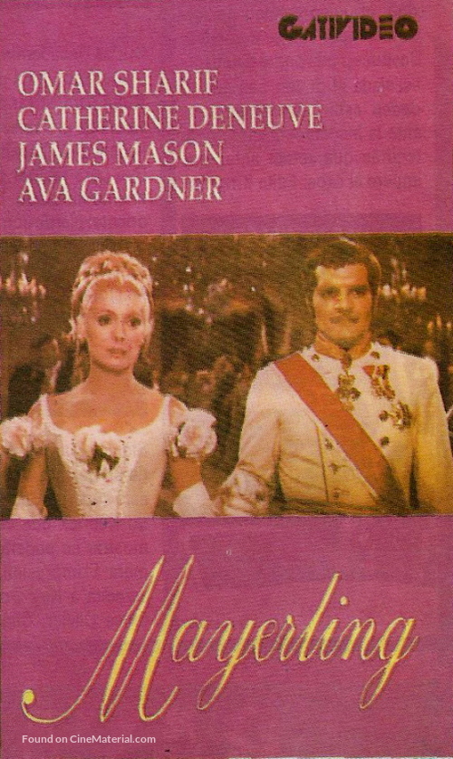 Mayerling - Argentinian VHS movie cover