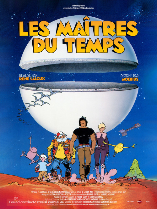 Les ma&icirc;tres du temps - French Re-release movie poster