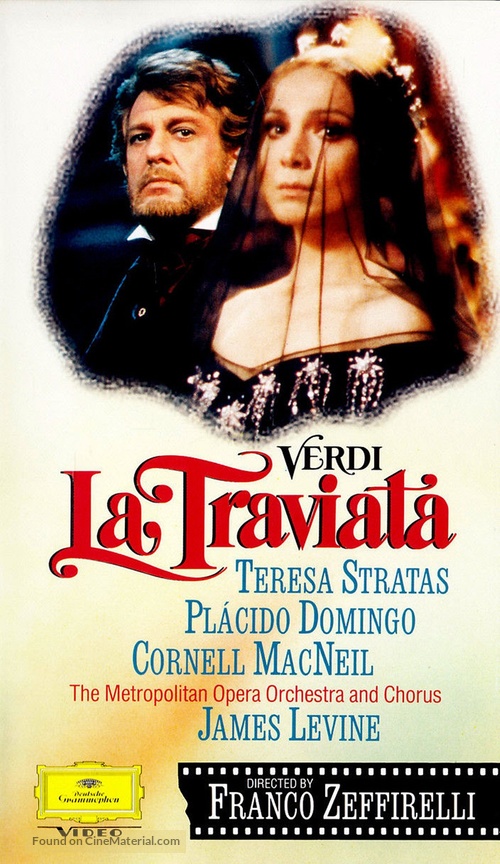 La traviata - German VHS movie cover
