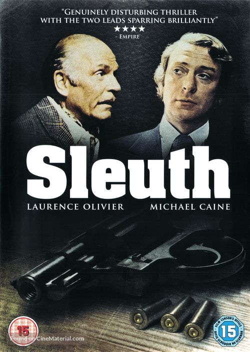 Sleuth - British DVD movie cover