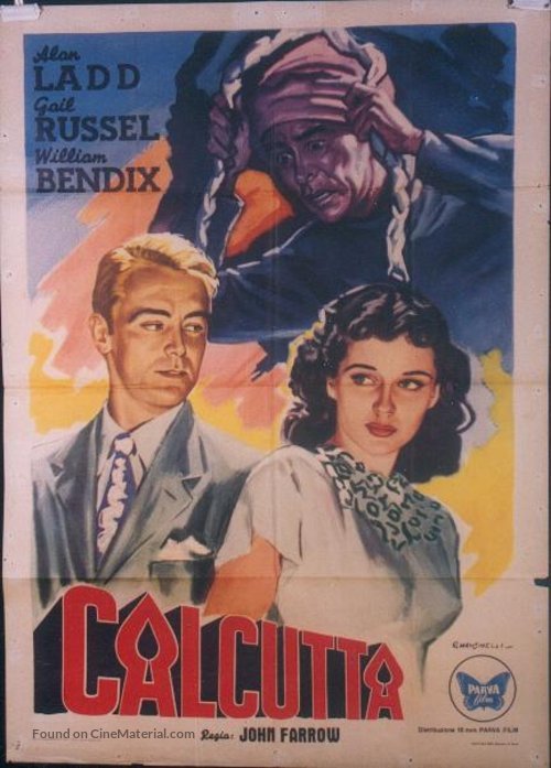 Calcutta - Italian Movie Poster
