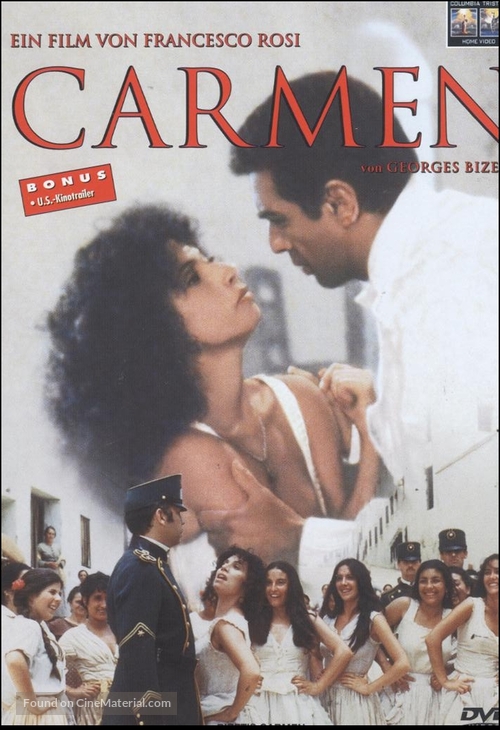 Carmen - German DVD movie cover