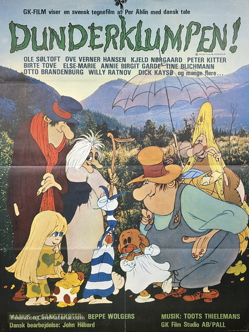 Dunderklumpen! - Danish Movie Poster