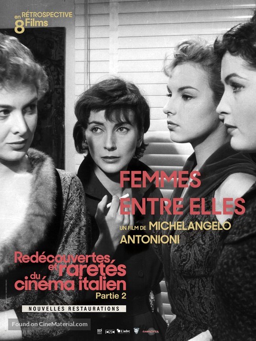 Le amiche - French Re-release movie poster