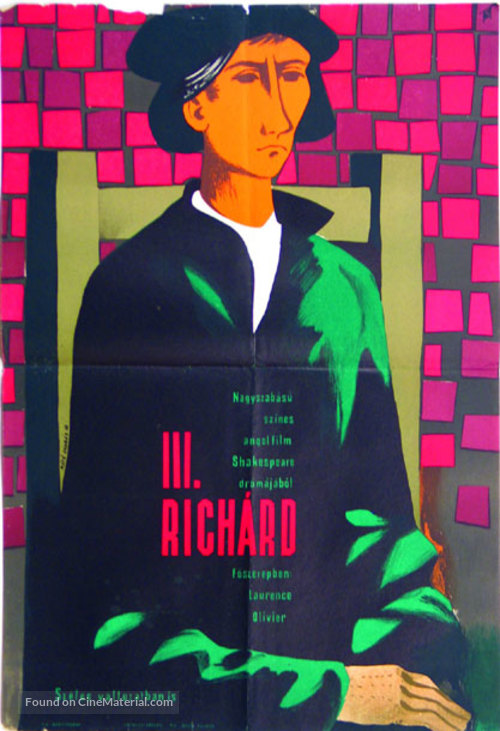 Richard III - Hungarian Movie Poster