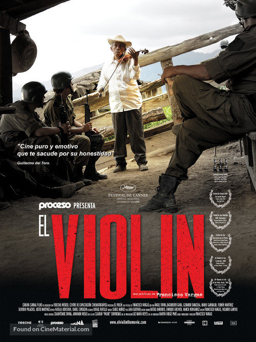 El violin - Mexican Movie Poster