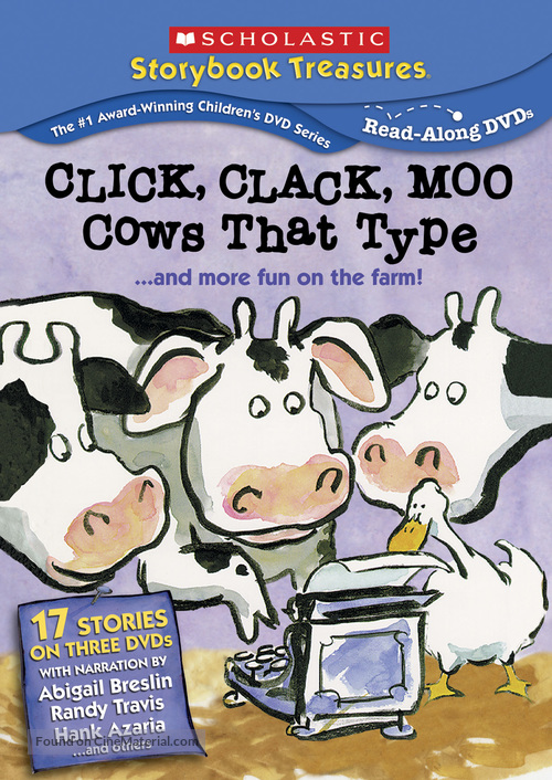 Click, Clack, Moo: Cows That Type - DVD movie cover