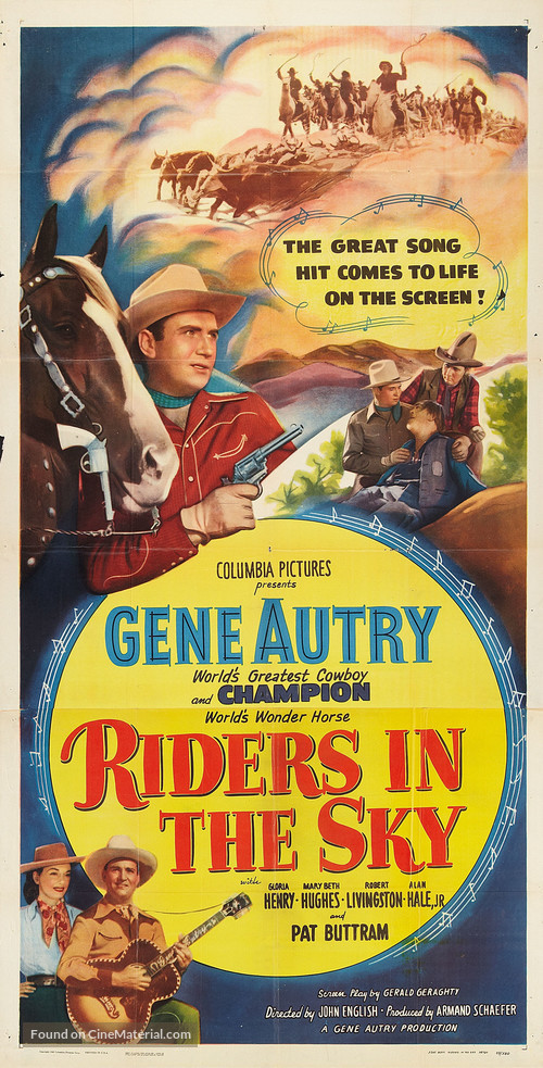 Riders in the Sky - Movie Poster