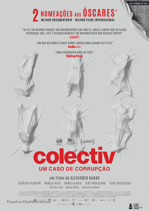 Colectiv - Portuguese Movie Poster