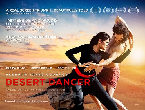 Desert Dancer - British Movie Poster