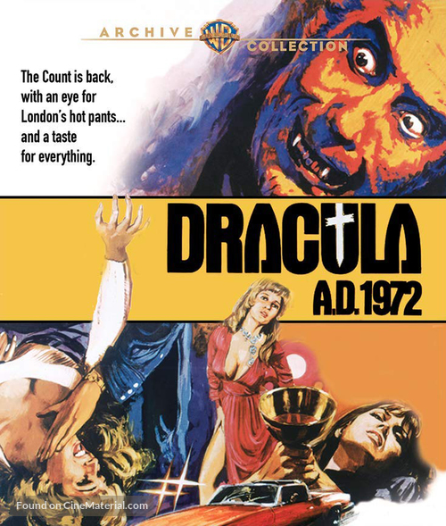 Dracula A.D. 1972 - Blu-Ray movie cover