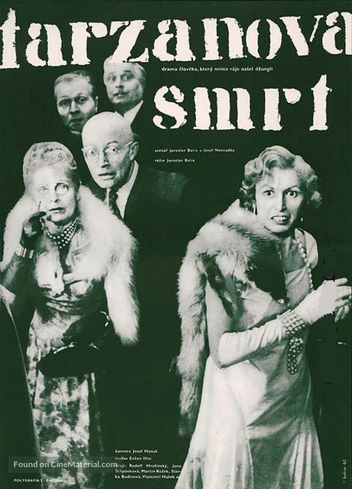 Tarzanova smrt - Czech Movie Cover