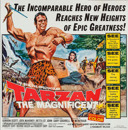 Tarzan the Magnificent - Movie Poster