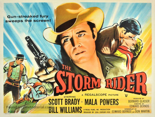 The Storm Rider - British Movie Poster