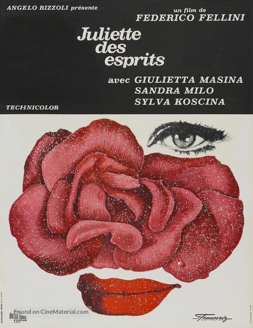Giulietta degli spiriti - French Movie Poster