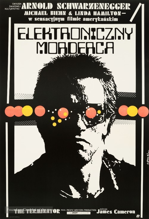 The Terminator - Polish Movie Poster