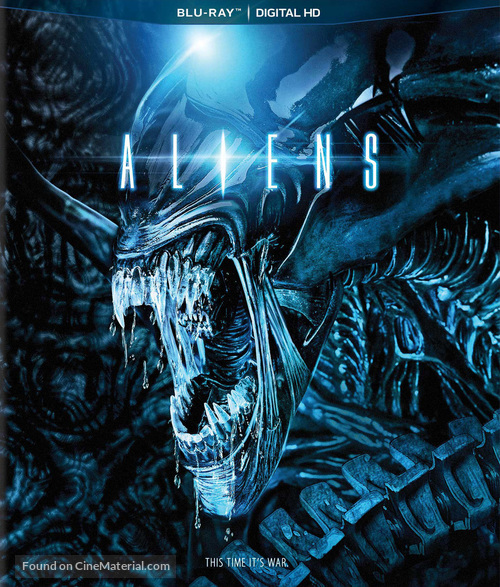 Aliens - Blu-Ray movie cover