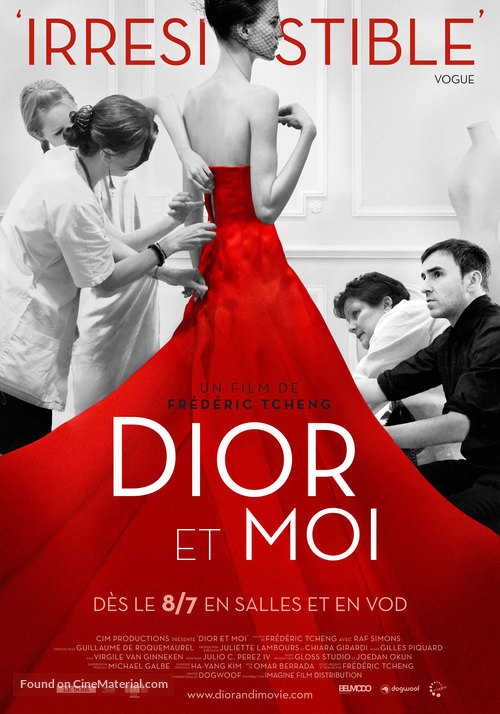 Dior and I - French Video release movie poster