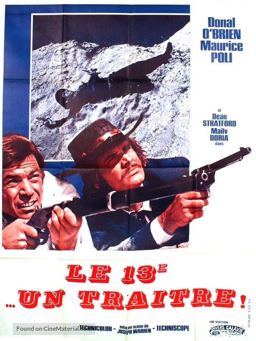 Il tredicesimo &egrave; sempre Giuda - French Movie Poster