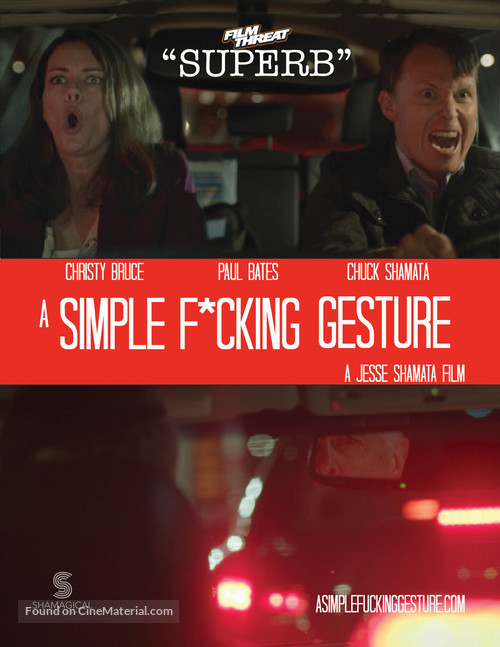 A Simple Fucking Gesture - Canadian Movie Poster