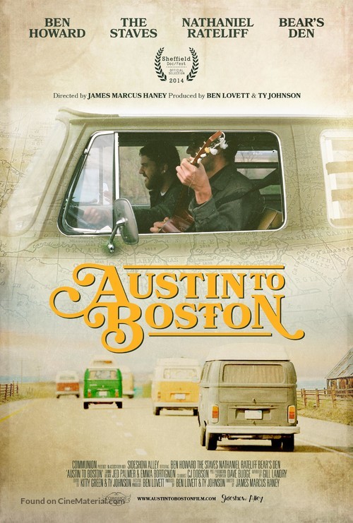 Austin to Boston - Movie Poster