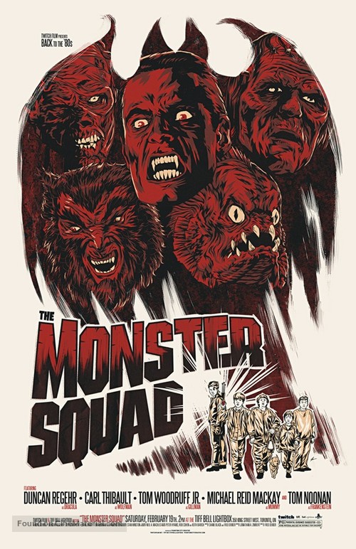 The Monster Squad - Canadian Homage movie poster