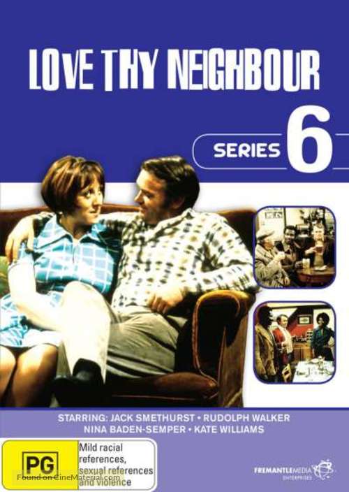 &quot;Love Thy Neighbour&quot; - Australian DVD movie cover