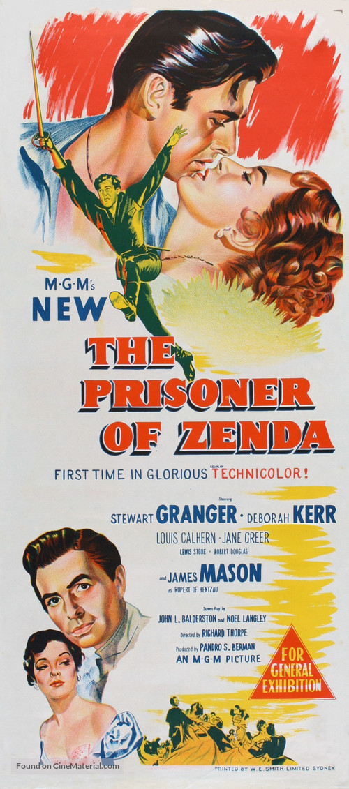 The Prisoner of Zenda - Australian Movie Poster