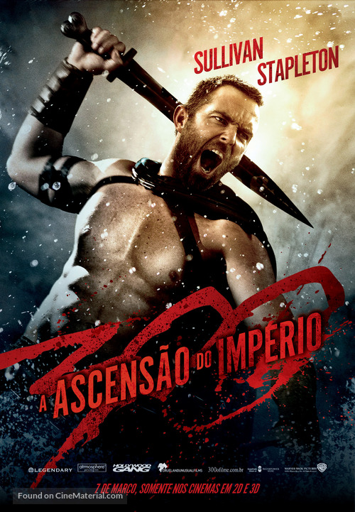 300: Rise of an Empire - Brazilian Movie Poster