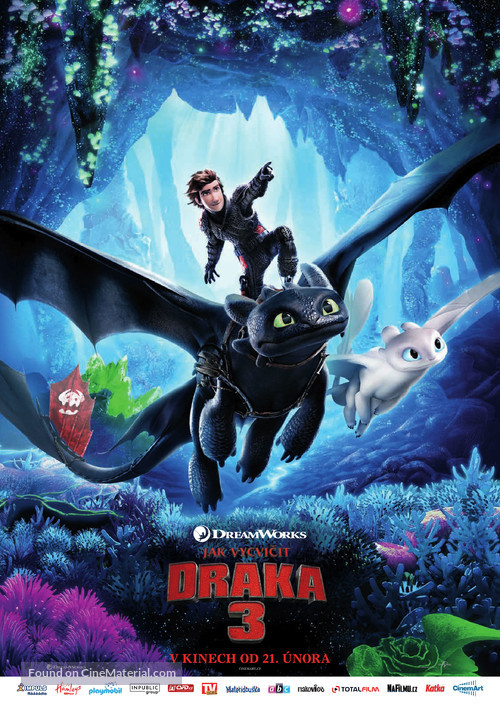 How to Train Your Dragon: The Hidden World - Czech Movie Poster