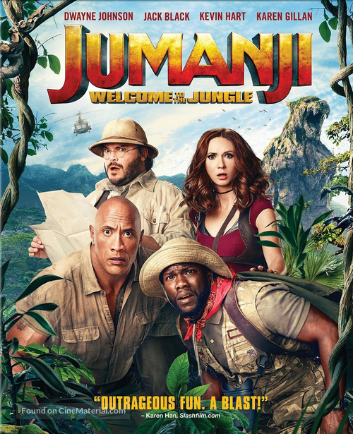 Jumanji: Welcome to the Jungle - Movie Cover