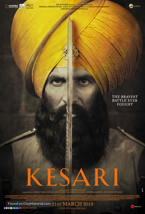 Kesari - Norwegian Movie Poster