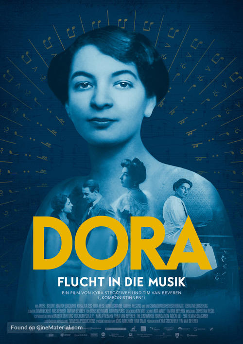 DORA - Flucht in die Musik - German Movie Poster