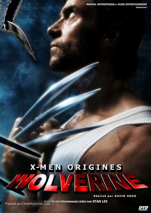 X-Men Origins: Wolverine - French Movie Cover