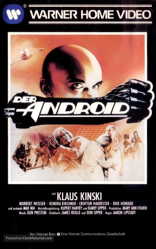 Android - German VHS movie cover
