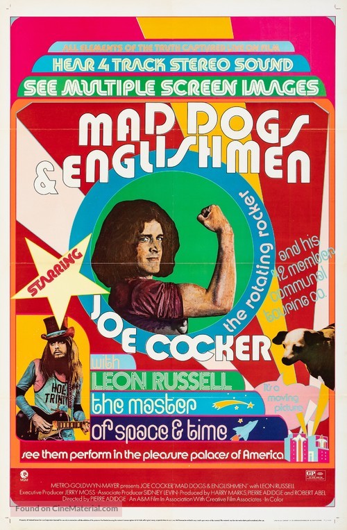 Mad Dogs &amp; Englishmen - Movie Poster