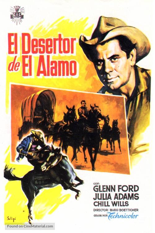 The Man from the Alamo - Spanish Movie Poster