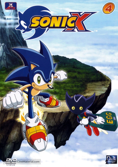 &quot;Sonic X&quot; - French Movie Cover