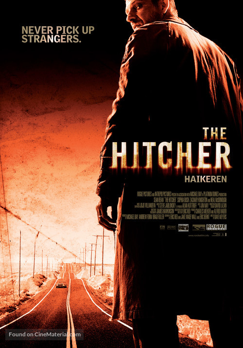The Hitcher - Norwegian Movie Poster