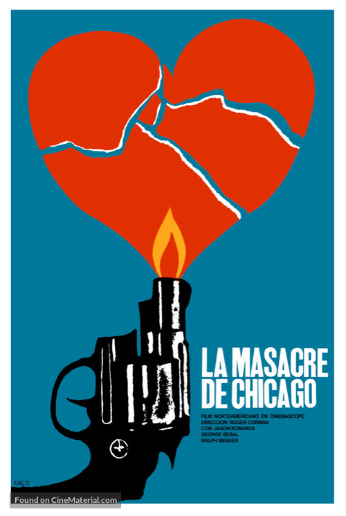The St. Valentine&#039;s Day Massacre - Cuban Movie Poster