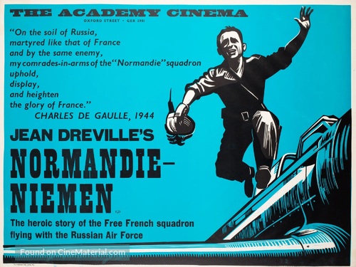 Normandie - Ni&eacute;men - British Movie Poster