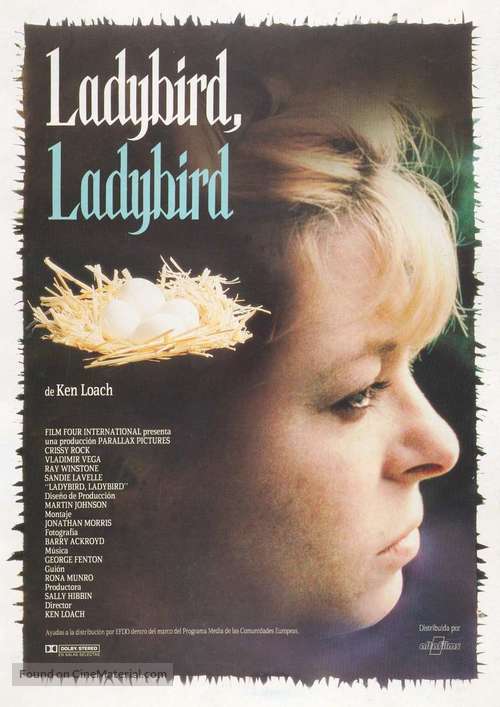 Ladybird Ladybird - Spanish Movie Poster