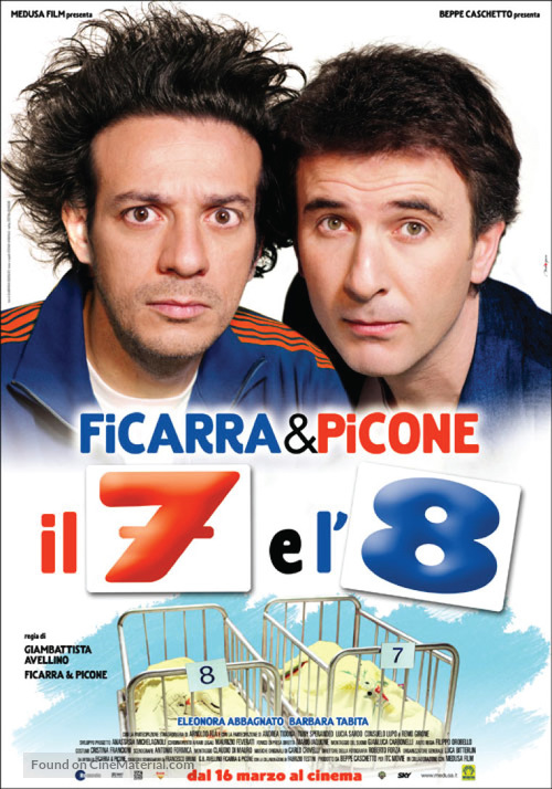 Il 7 e l&#039;8 - Italian Movie Poster