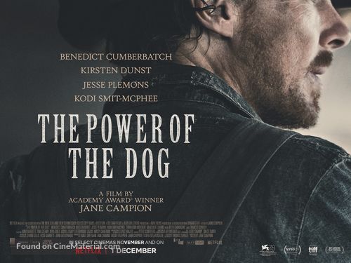 The Power of the Dog - British Movie Poster