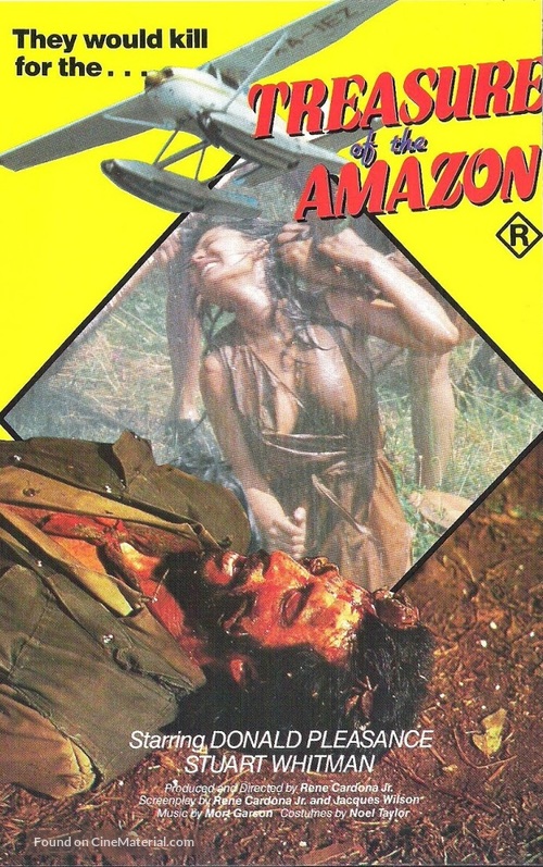 The Treasure of the Amazon - Australian VHS movie cover