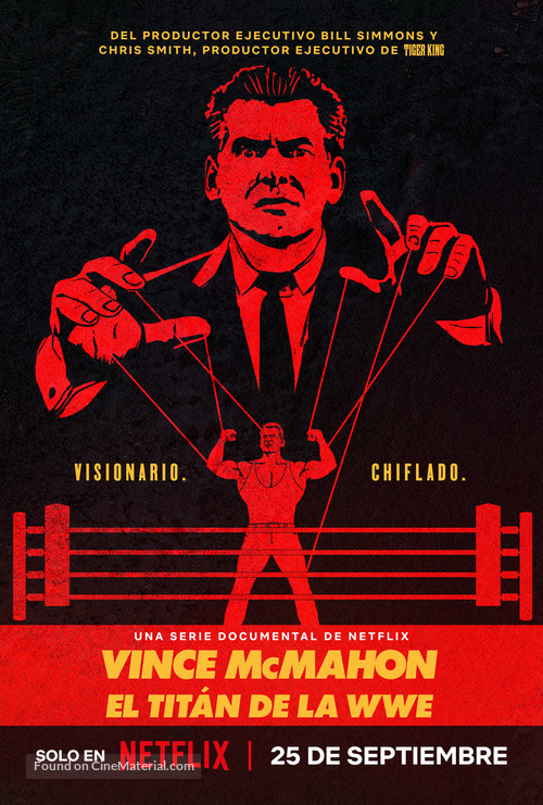 &quot;Mr. McMahon&quot; - Spanish Movie Poster