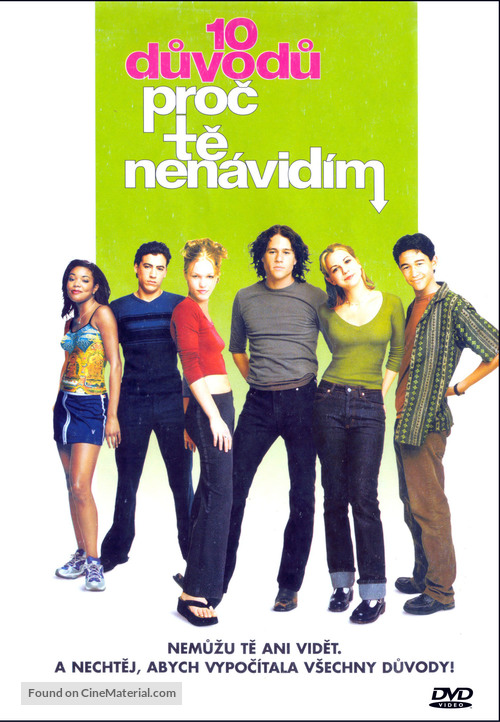 10 Things I Hate About You - Czech DVD movie cover